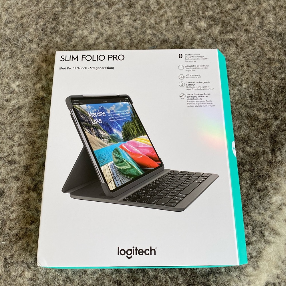 Slim Folio Pro Logitech iPad Pro 12.9 inch EUC!